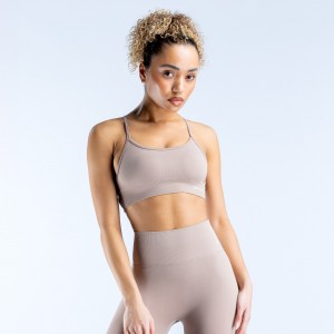 DFYNE Dynamic Backless Spor Sütyeni Kadın Bej Rengi | PYCTMF314