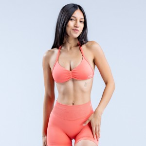 DFYNE Impact Strappy Spor Sütyeni Kadın Mercan | OFUENQ079