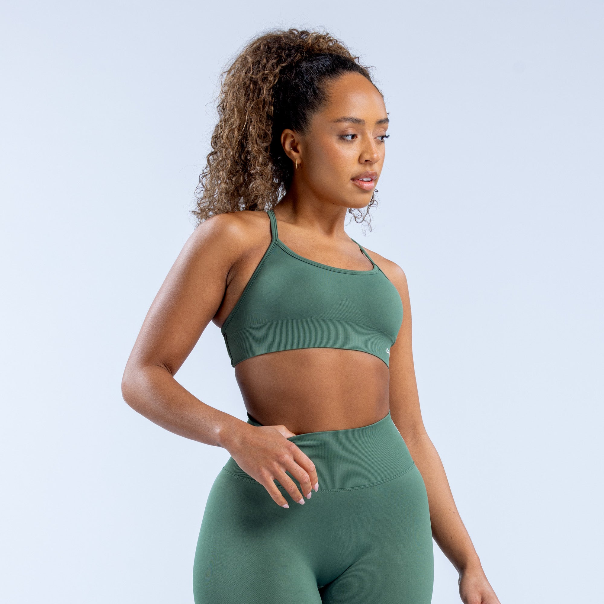 DFYNE Dynamic Backless Spor Sütyeni Kadın Yeşil | CQRFLJ018