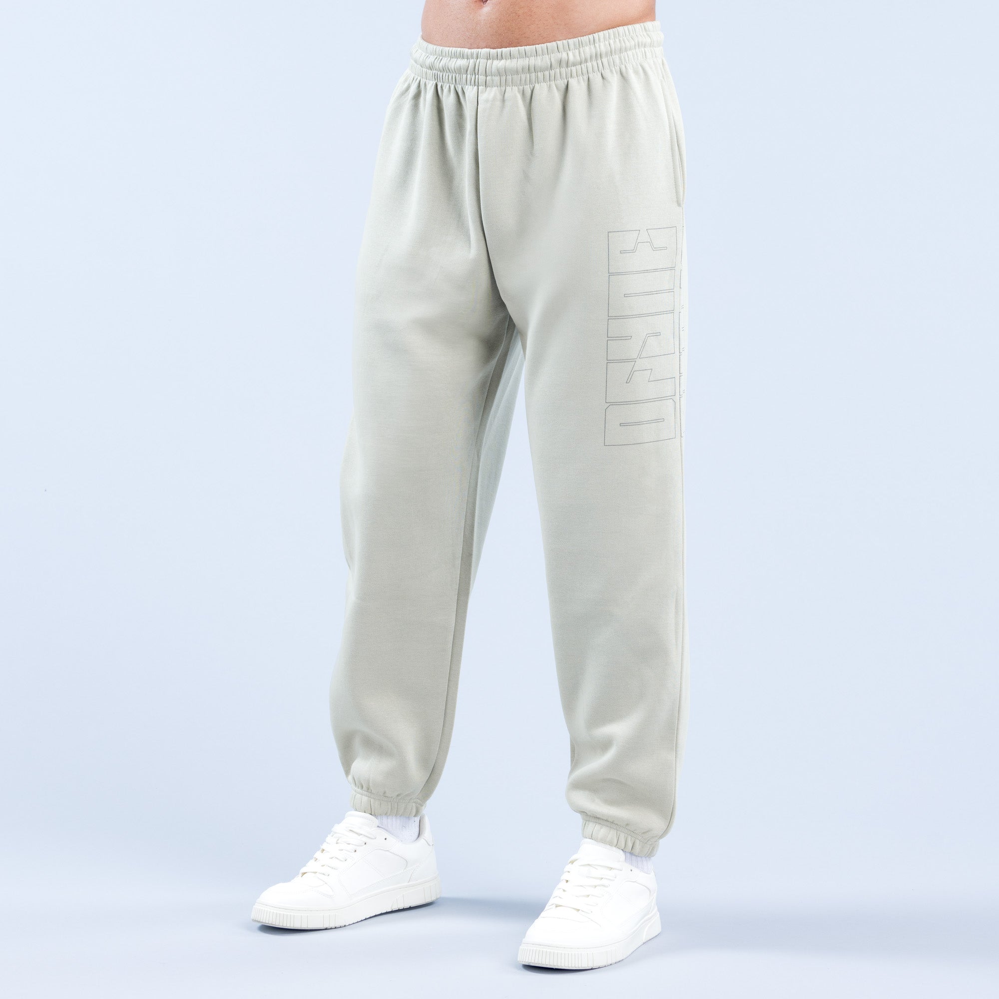 DFYNE Recharge Graphic Jogger Pantolon Erkek Gri | OGQNEI104