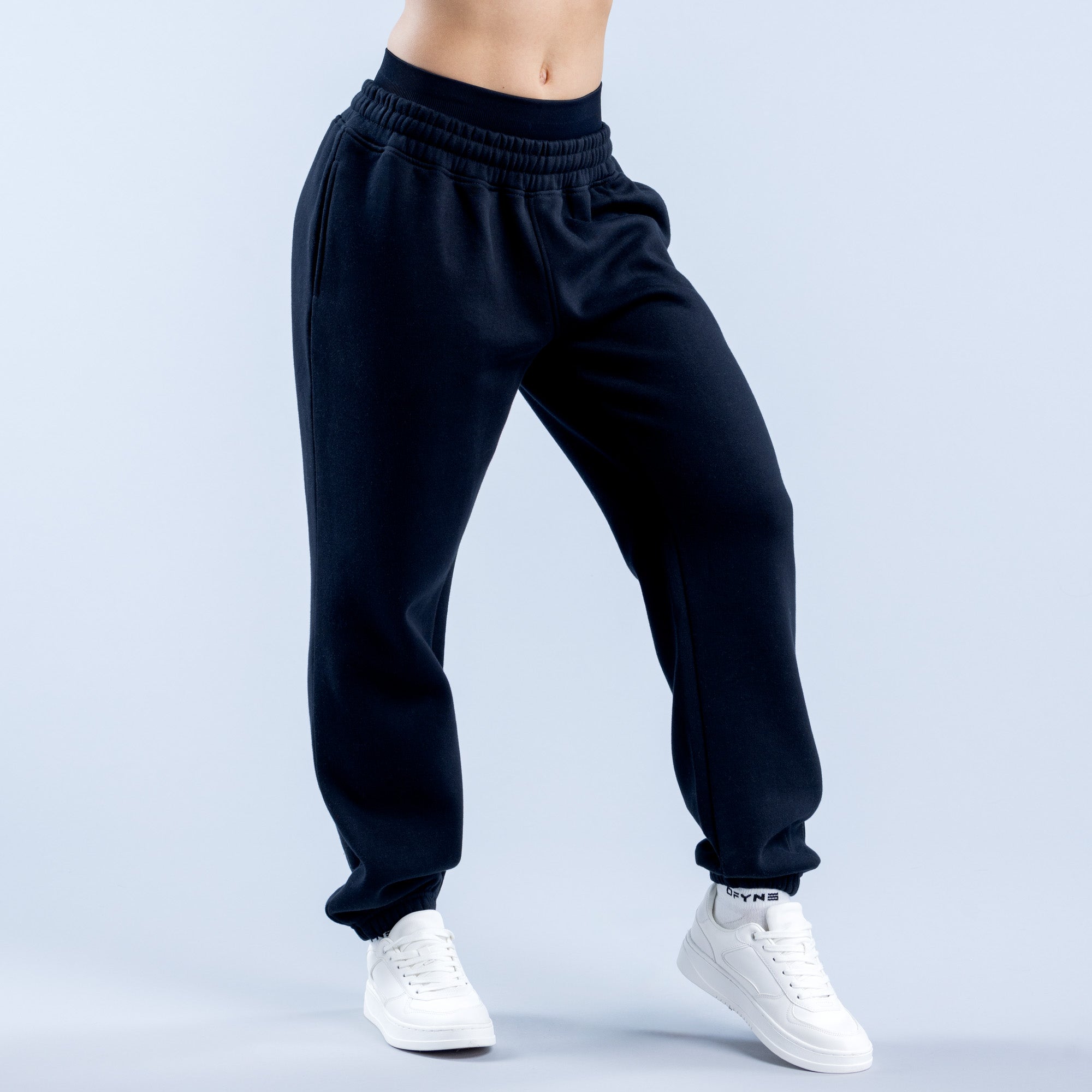 DFYNE Revive Heavy Weight Jogger Pantolon Kadın Siyah | TESHVO108