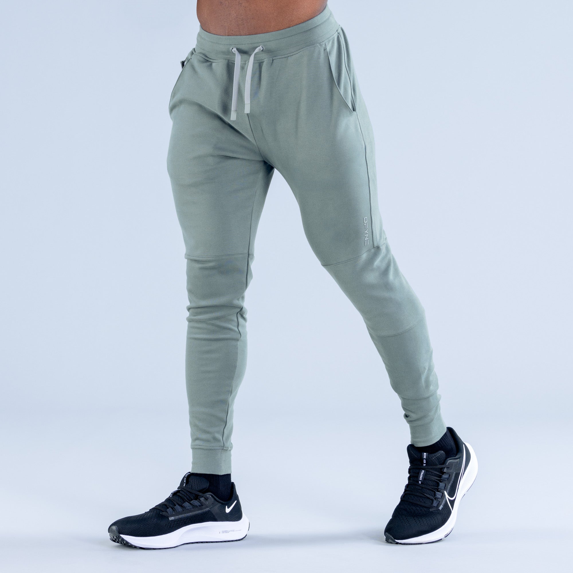 DFYNE Stealth Tapered Jogger Pantolon Erkek Zeytin Yeşili | QSEZKP536